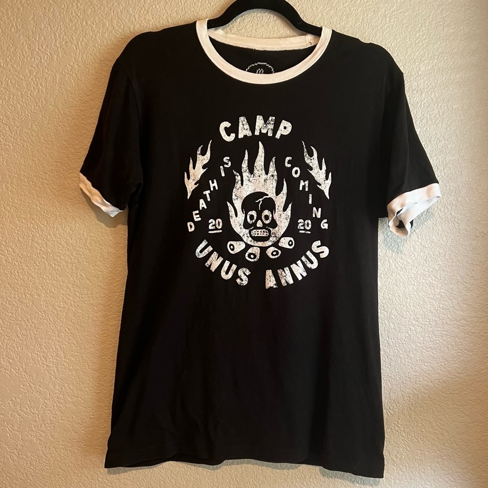 Unus Annus Markiplier Crankgameplays Death Is Coming Camp Shirt